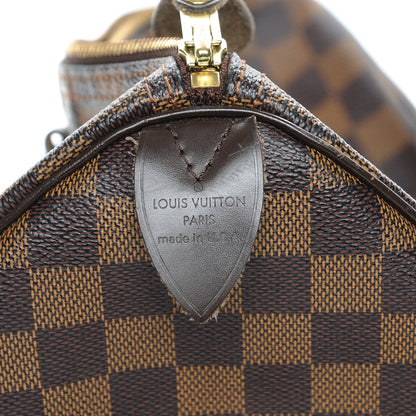 Louis Vuitton Damier Ebene Speedy 35 6 of 7