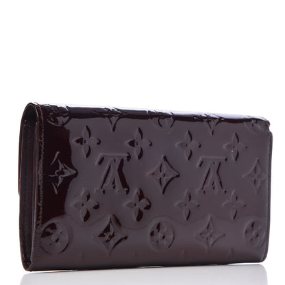 Louis Vuitton Vernis Sarah Wallet Amarante 3 of 8
