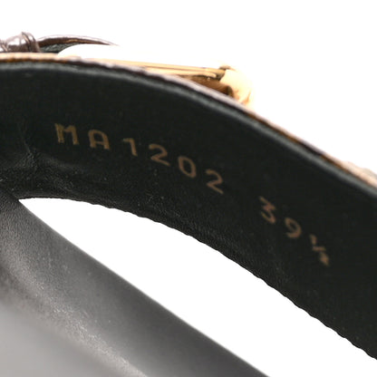Louis Vuitton Monogram Bom Dia Mule Sandals 39.5 Black 9 of 10