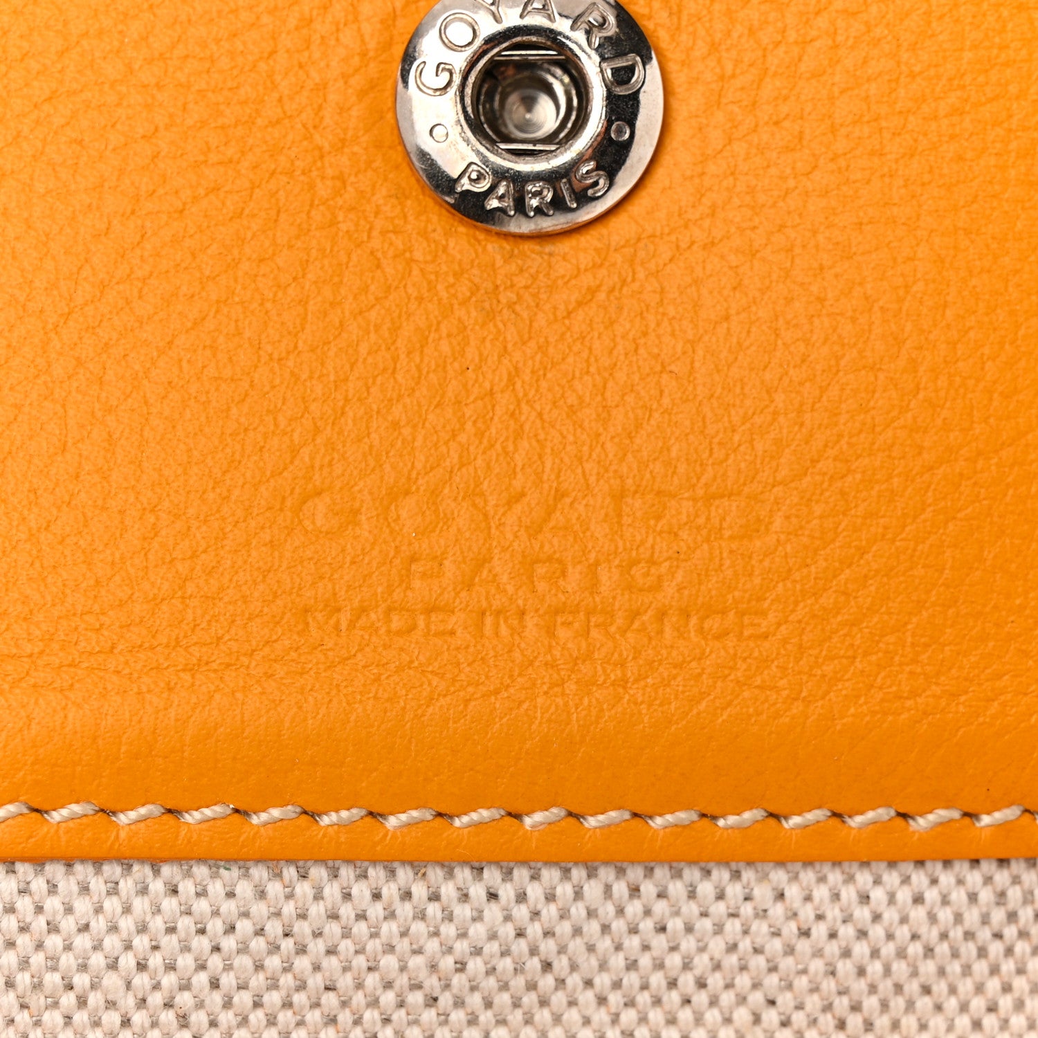 Goyard Goyardine Saint Louis PM Yellow 7 of 13