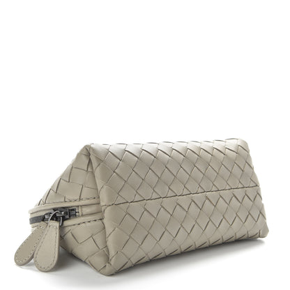 Bottega Veneta Nappa Intrecciato Cosmetic Case Mink 4 of 9