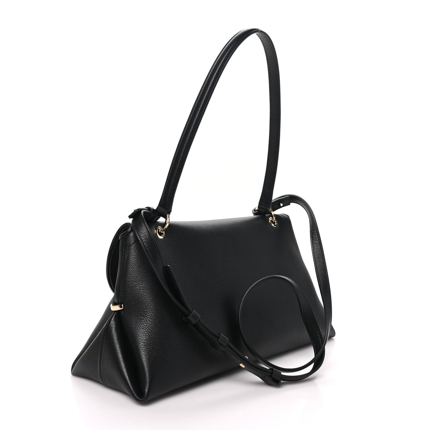 Calfskin Medium Sofia 2026 Shoulder Bag Black