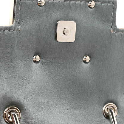 Fendi Perline Glass Karung Beaded Nano Maxi Buckle Baguette Charm Multicolor Azzurro Glicine 11 of 11