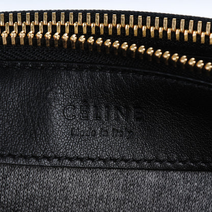 Celine Lambskin Large Trio Crossbody Bag Black 6 of 8