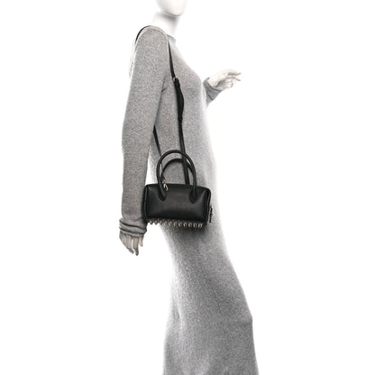 Alexander Wang Calfskin Small Roux Top Handle Bag Black 2 of 10