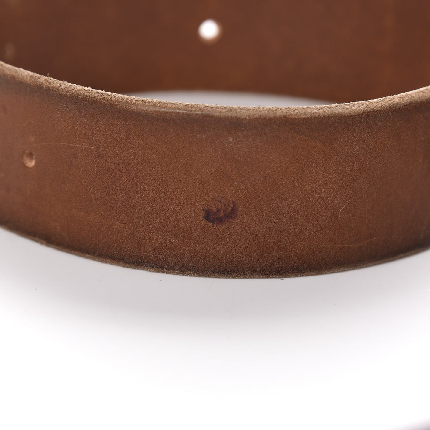 Faded Calfskin Double G 40mm Belt 85 34 Cuir