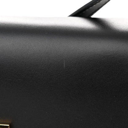 Burberry Calfskin Medium TB Bag Black 10 of 10