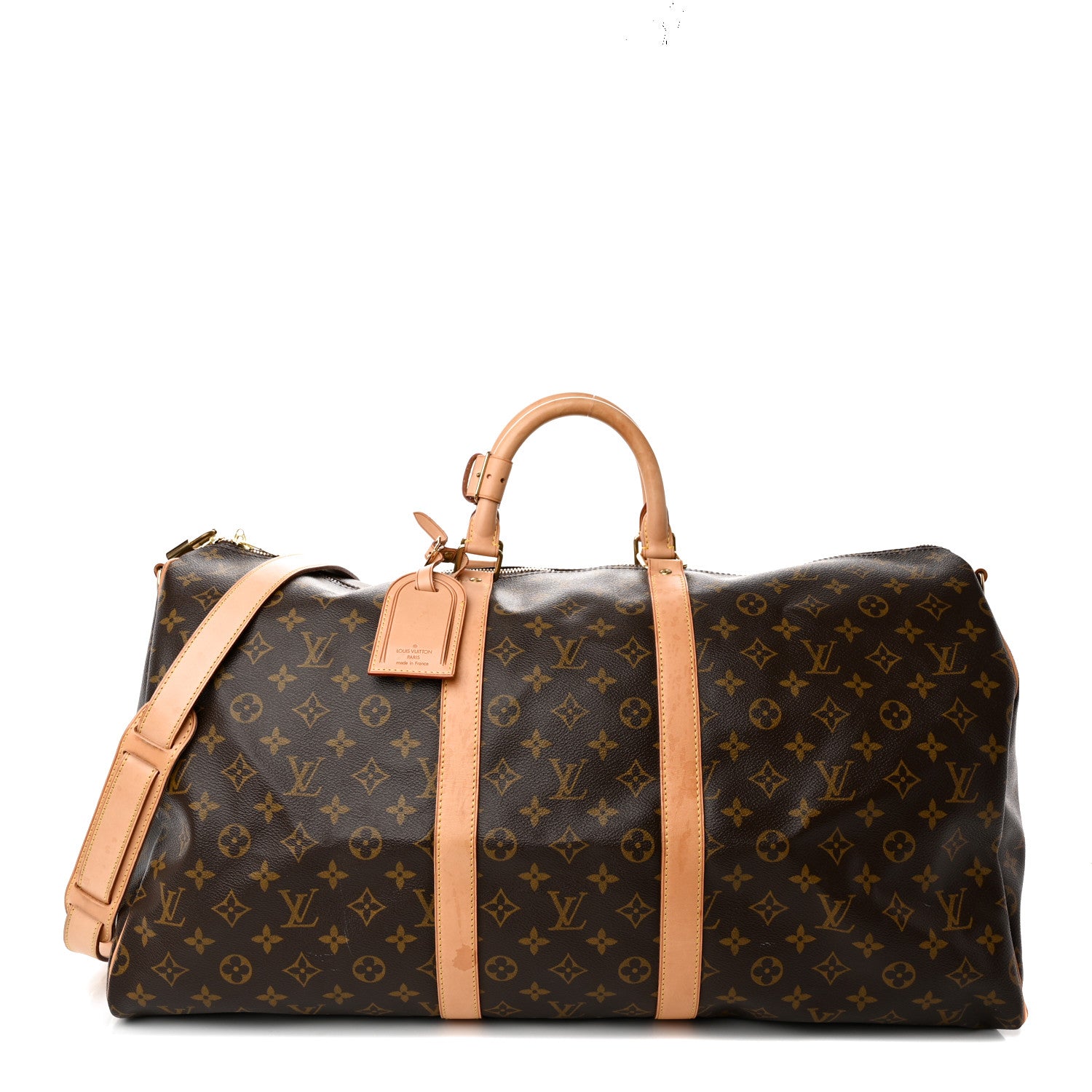 Louis Vuitton Monogram Keepall Bandouliere 55 1 of 16