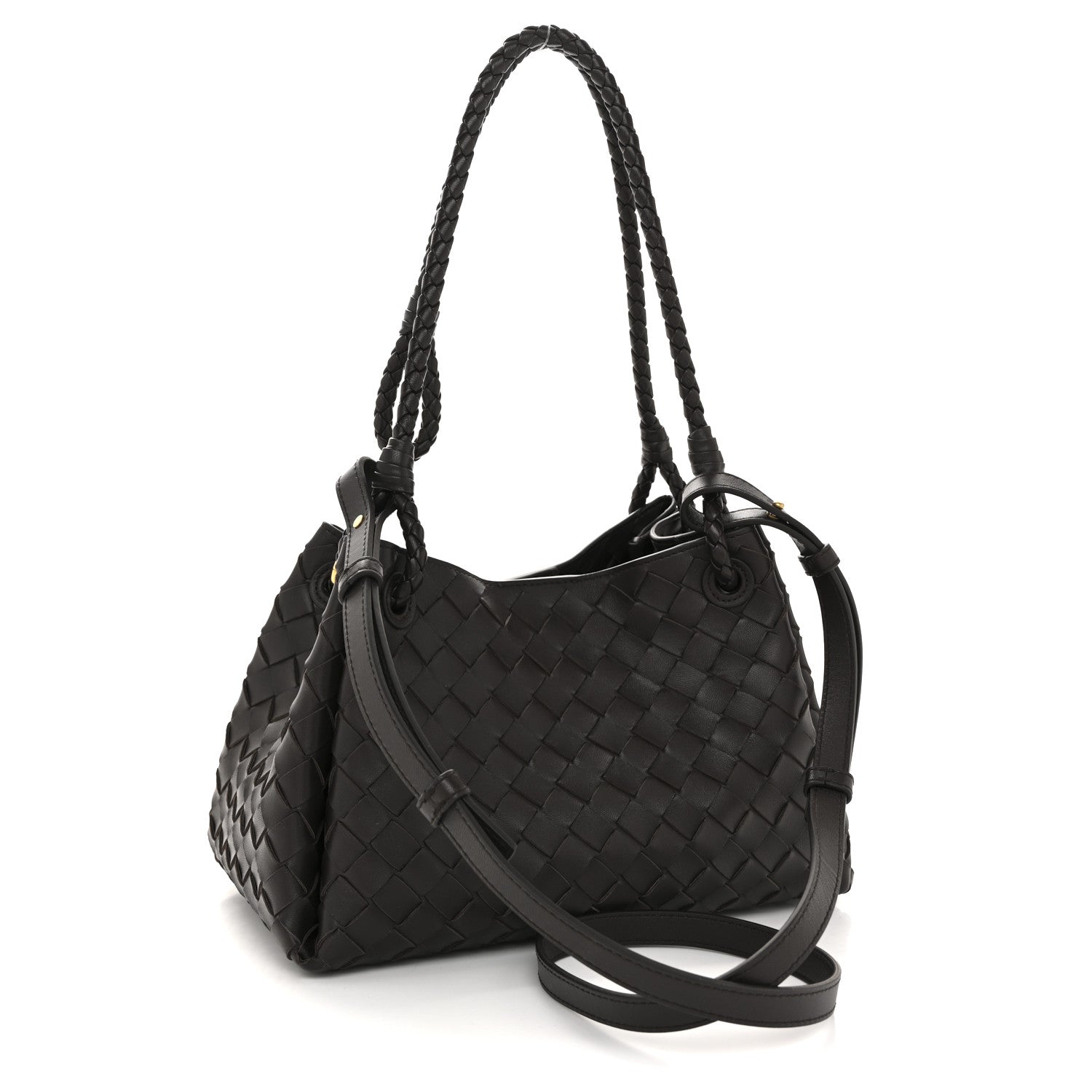 Bottega Veneta Nappa Intrecciato Small Parachute Shoulder Bag Fondant 3 of 11