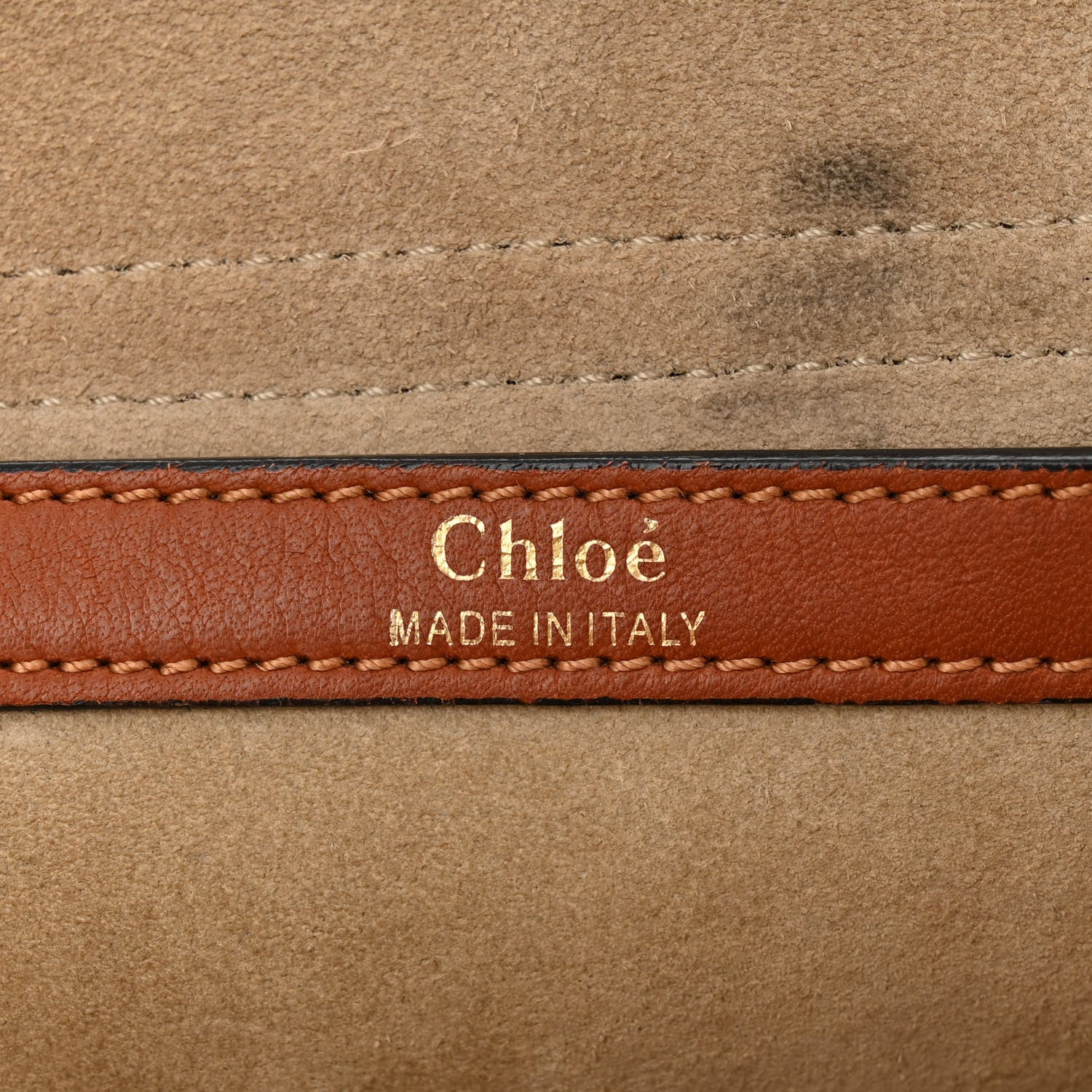 Chloe Calfskin Braided Medium Hudson Shoulder Bag Caramel 6 of 12