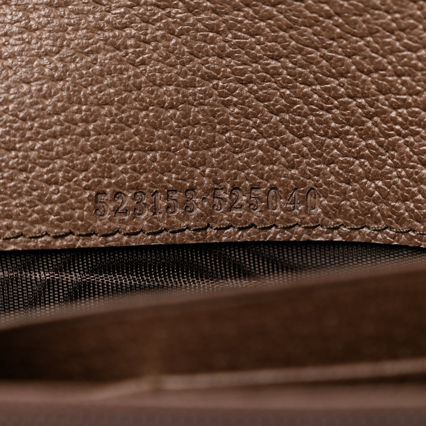 GG Supreme Monogram Web Ophidia Continental Wallet Brown