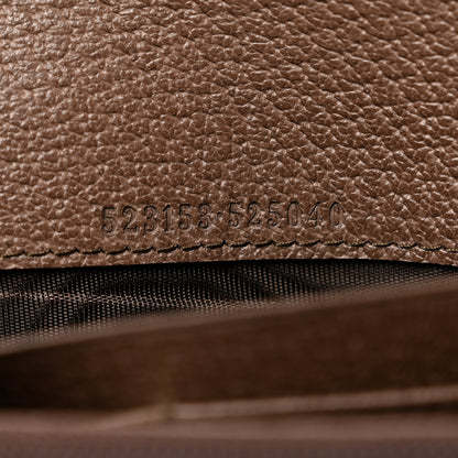 Gucci GG Supreme Monogram Web Ophidia Continental Wallet Brown 6 of 8