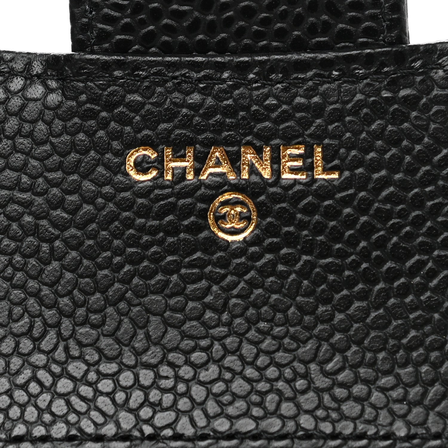 Chanel Caviar Quilted Compact Flap Wallet Black 6 of 9