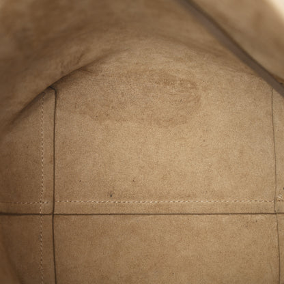 The Row Grained Calfskin Medium N/S Park Tote Dark Taupe 5 of 13