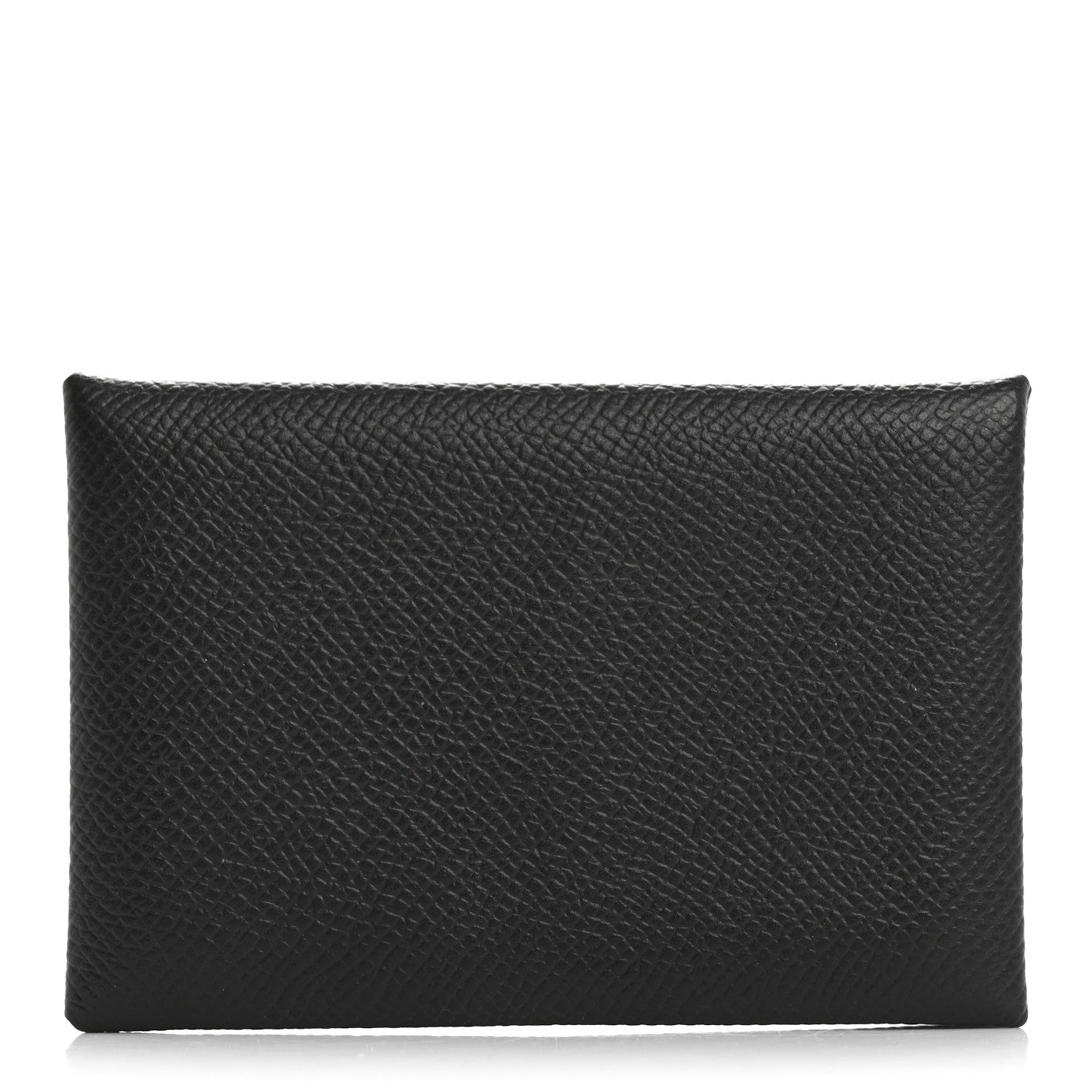 Hermes Epsom Calvi Card Case Black 1 of 10