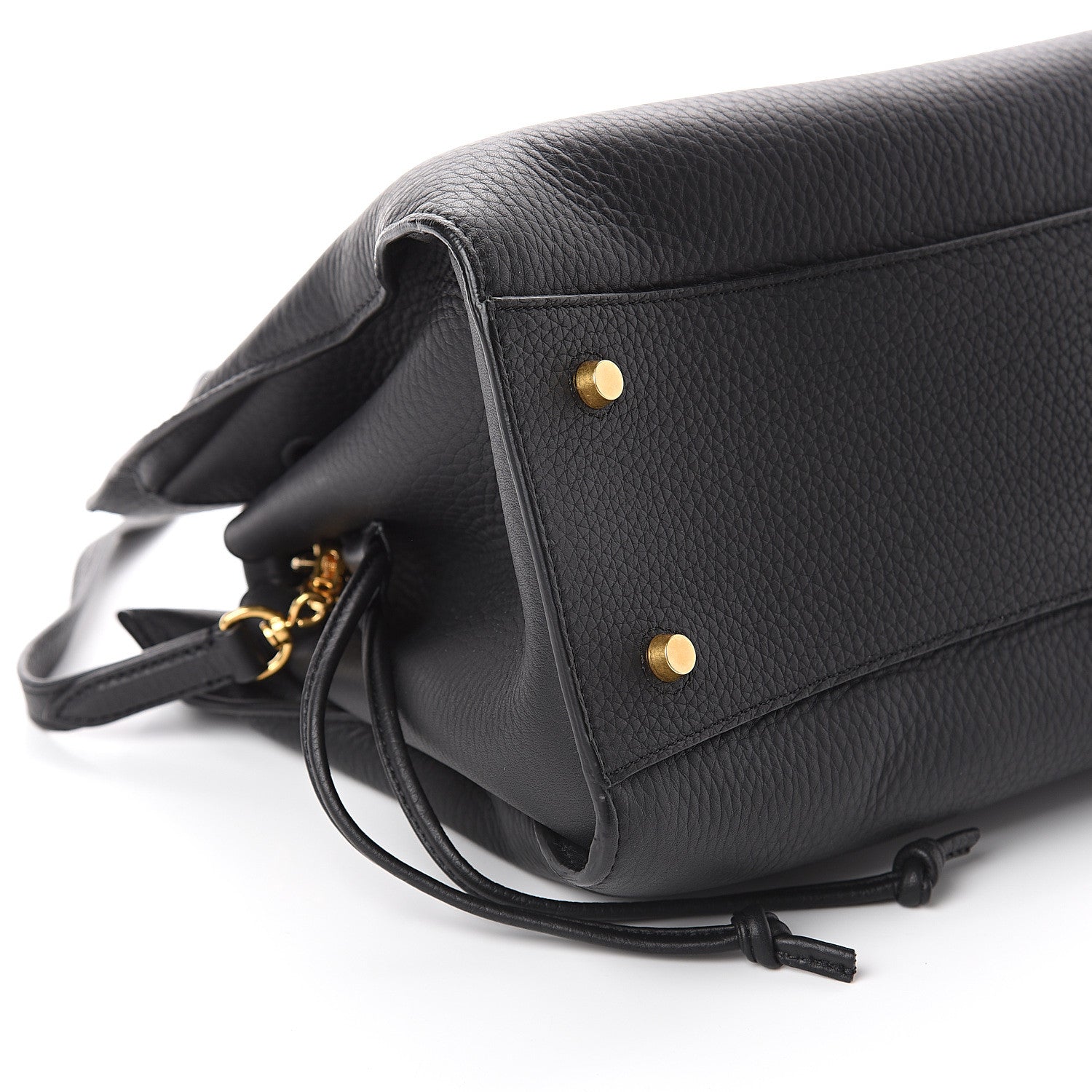 Mulberry Heavy Grain Iris Tote Midnight Black 7 of 8