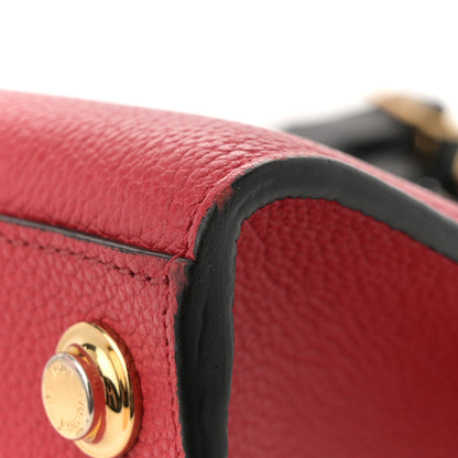 Louis Vuitton Taurillon City Steamer PM Black Rouge 10 of 11