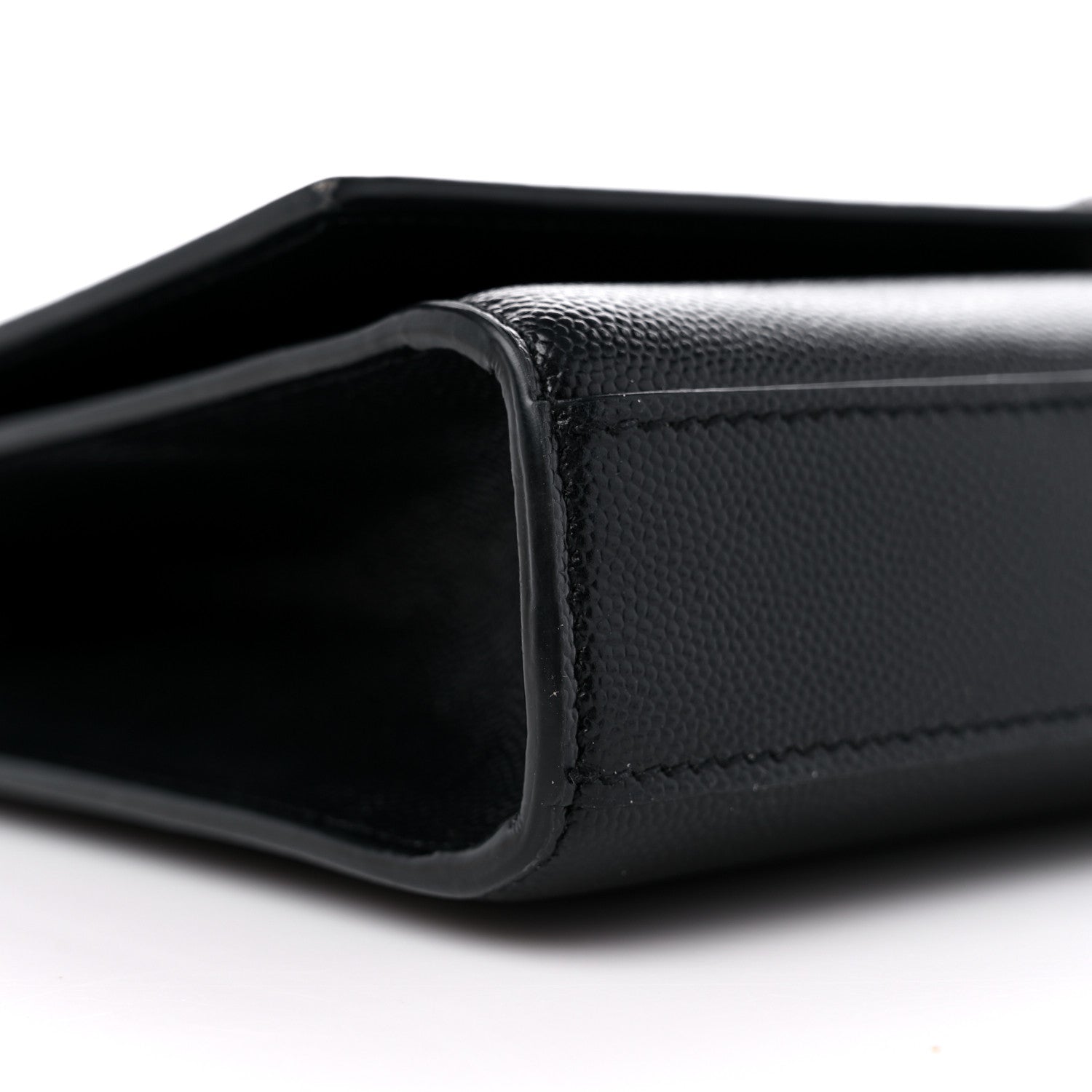 Saint Laurent Grain De Poudre Medium Classic Monogram Kate Satchel Black 8 of 13