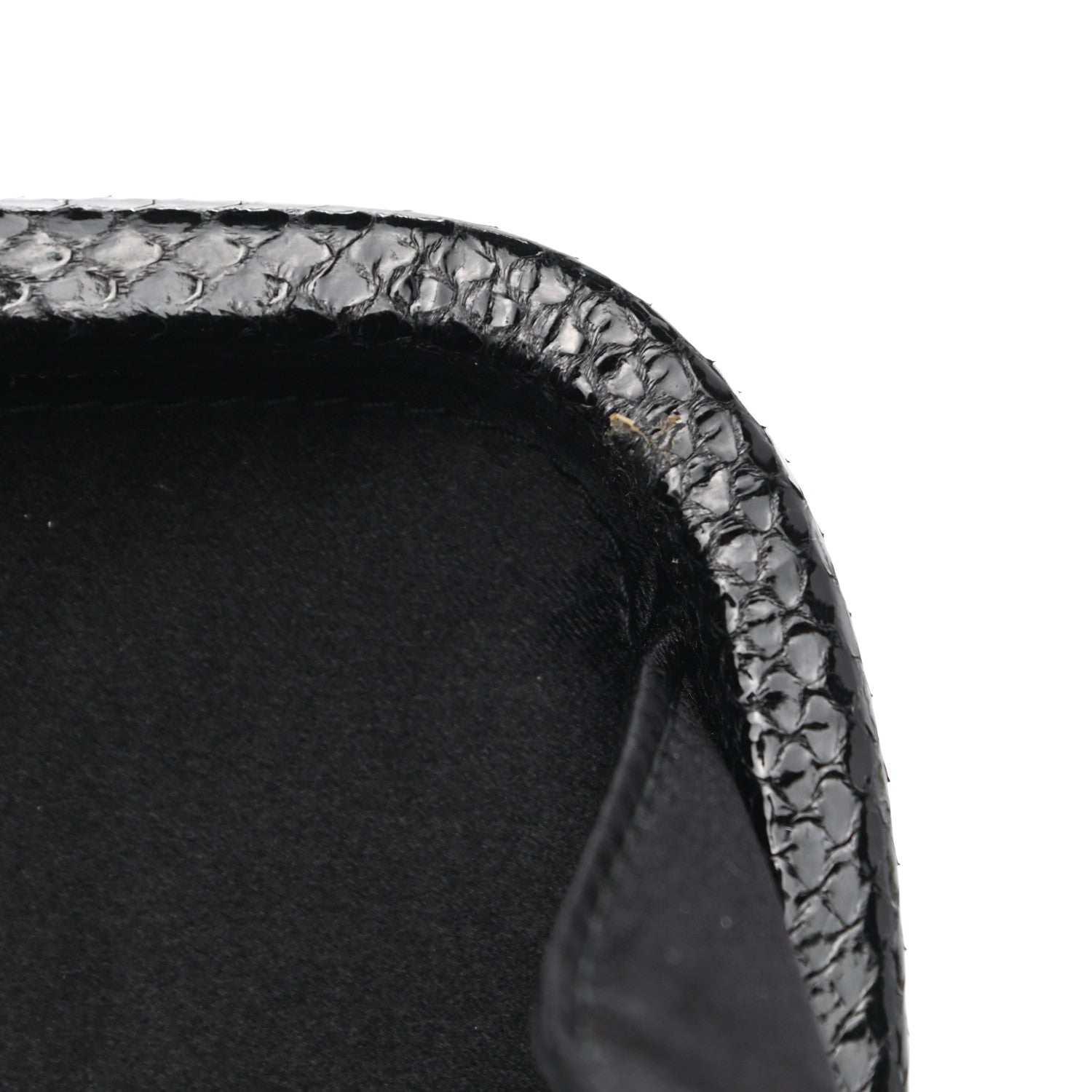 Bottega Veneta Satin Ayers Intreccio Impero Stretch Knot Clutch Black 11 of 11