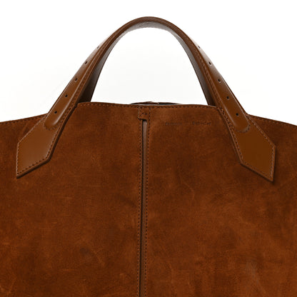Proenza Schouler Suede Large Chelsea Tote Saddle 8 of 10