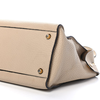 Celine Bullhide Calfskin Small Ring Bag Dune 8 of 8