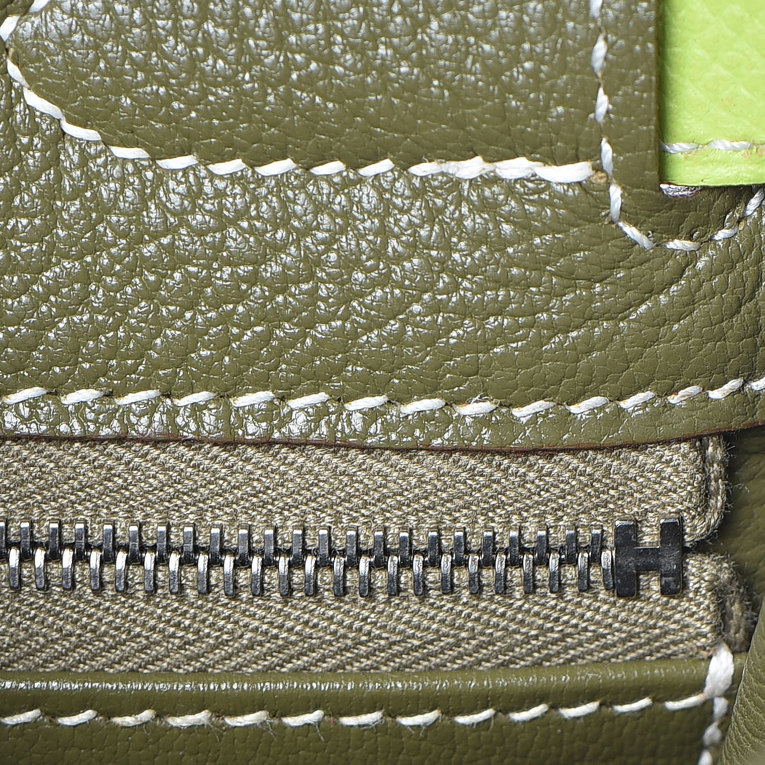 Hermes Epsom Candy Kelly Retourne 32 Kiwi Lichen 23 of 39