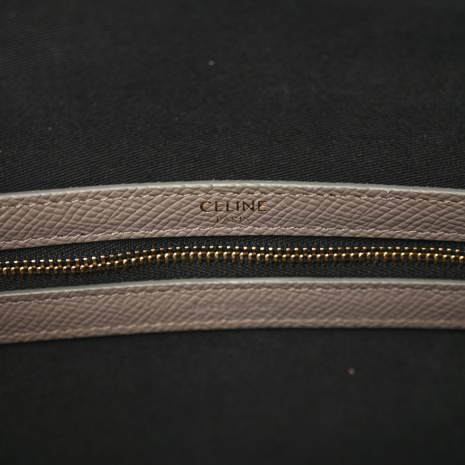 Celine Grained Calfskin Medium Briefcase Pebble 5 of 9