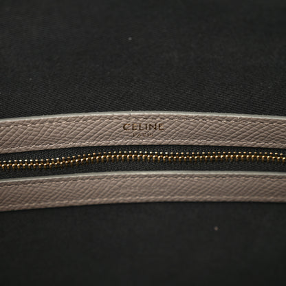 Celine Grained Calfskin Medium Briefcase Pebble 5 of 9