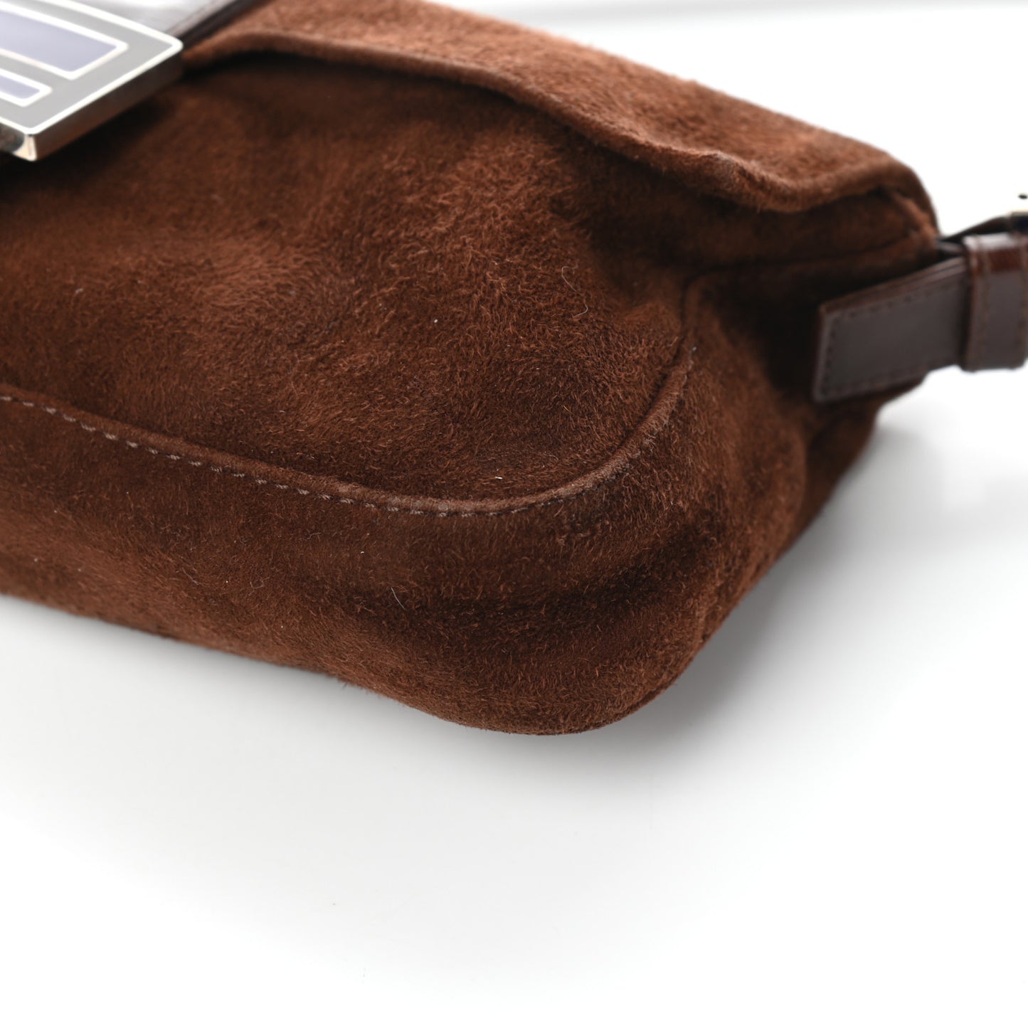 Suede Baguette Brown