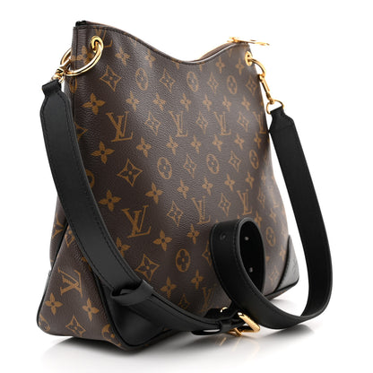 Louis Vuitton Monogram Odeon MM Black 3 of 10