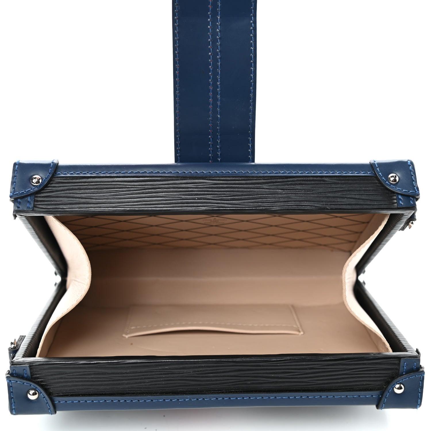 Louis Vuitton Epi Petite Malle Black Indigo 4 of 4