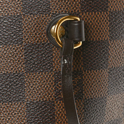 Louis Vuitton Damier Ebene Neo Neverfull MM Rose Ballerine 11 of 13