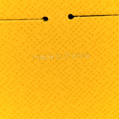 Louis Vuitton LV X YK Epi Zippy Wallet Yellow Black 8 of 11
