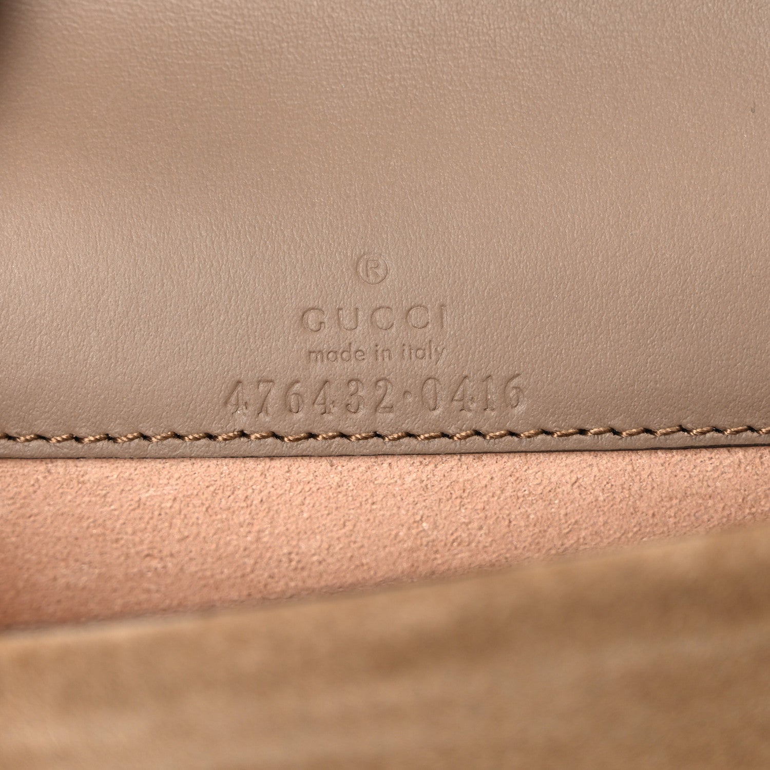 Gucci GG Supreme Monogram Super Mini Dionysus Shoulder Bag Taupe 6 of 9
