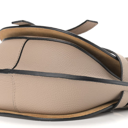 Loewe Pebble Grain Calfskin Mini Gate Dual Bag Light Oat 10 of 12