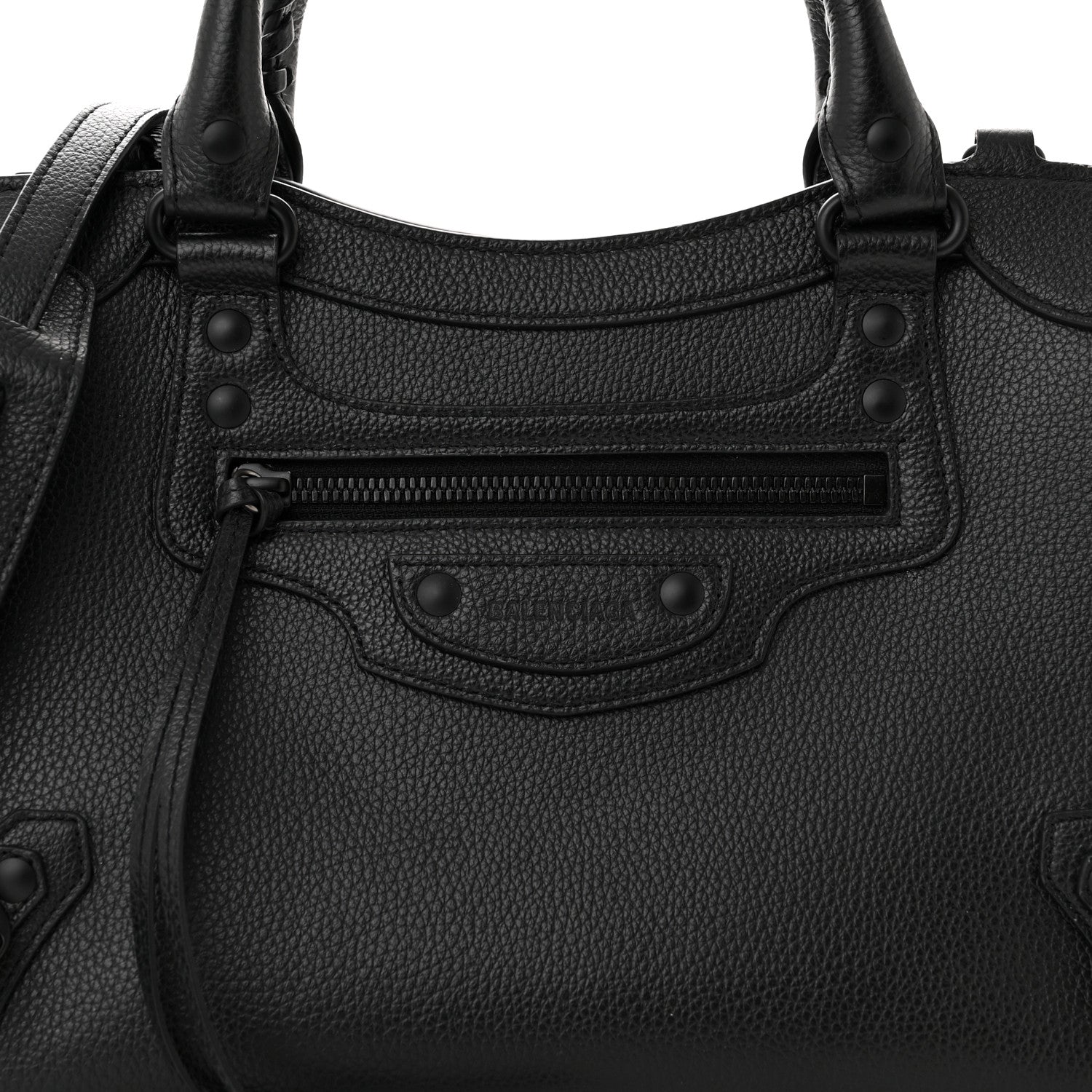 Balenciaga Grained Calfskin Neo Classic Black Hardware S City Black 8 of 12