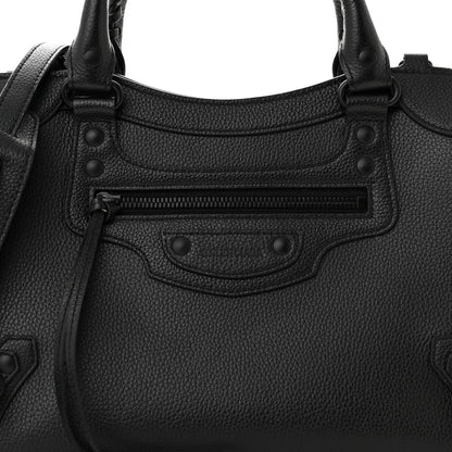 Balenciaga Grained Calfskin Neo Classic Black Hardware S City Black 8 of 12