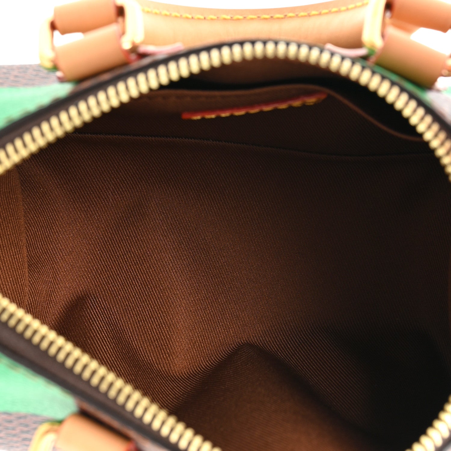 Louis Vuitton Damier Pop Speedy Bandouliere 18 Green 5 of 8