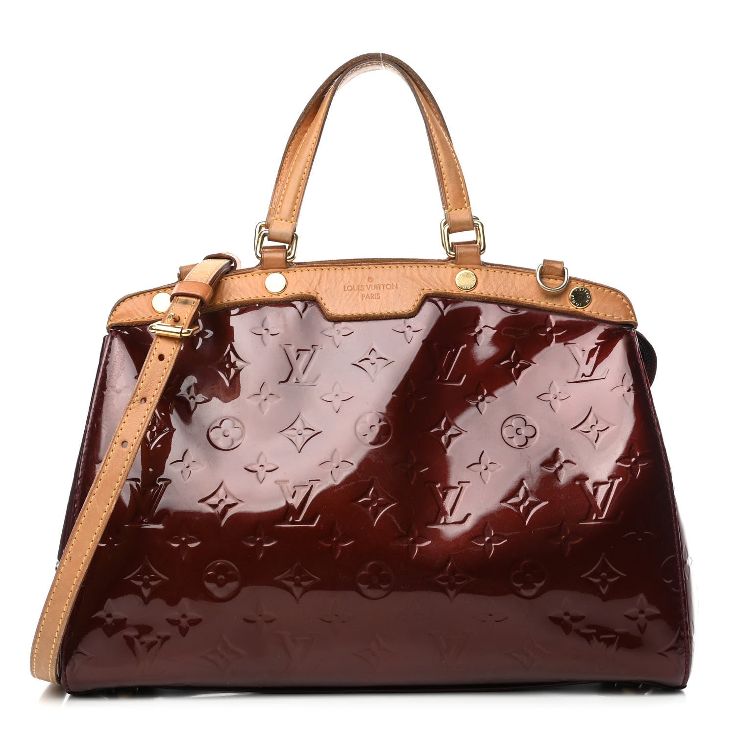 Louis Vuitton Vernis Brea MM Rouge Fauviste 1 of 5