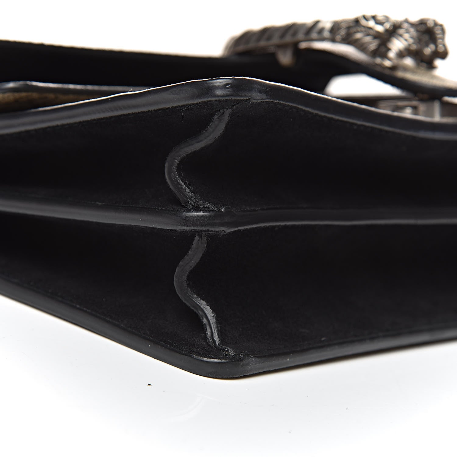 Gucci GG Supreme Monogram Small Dionysus Shoulder Bag Black 10 of 12