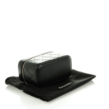 Chanel Lambskin Quilted Watch Case Black 4 of 8