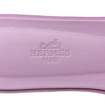 Hermes Epsom Oran Sandals 37.5 Violet Amethyste 6 of 9