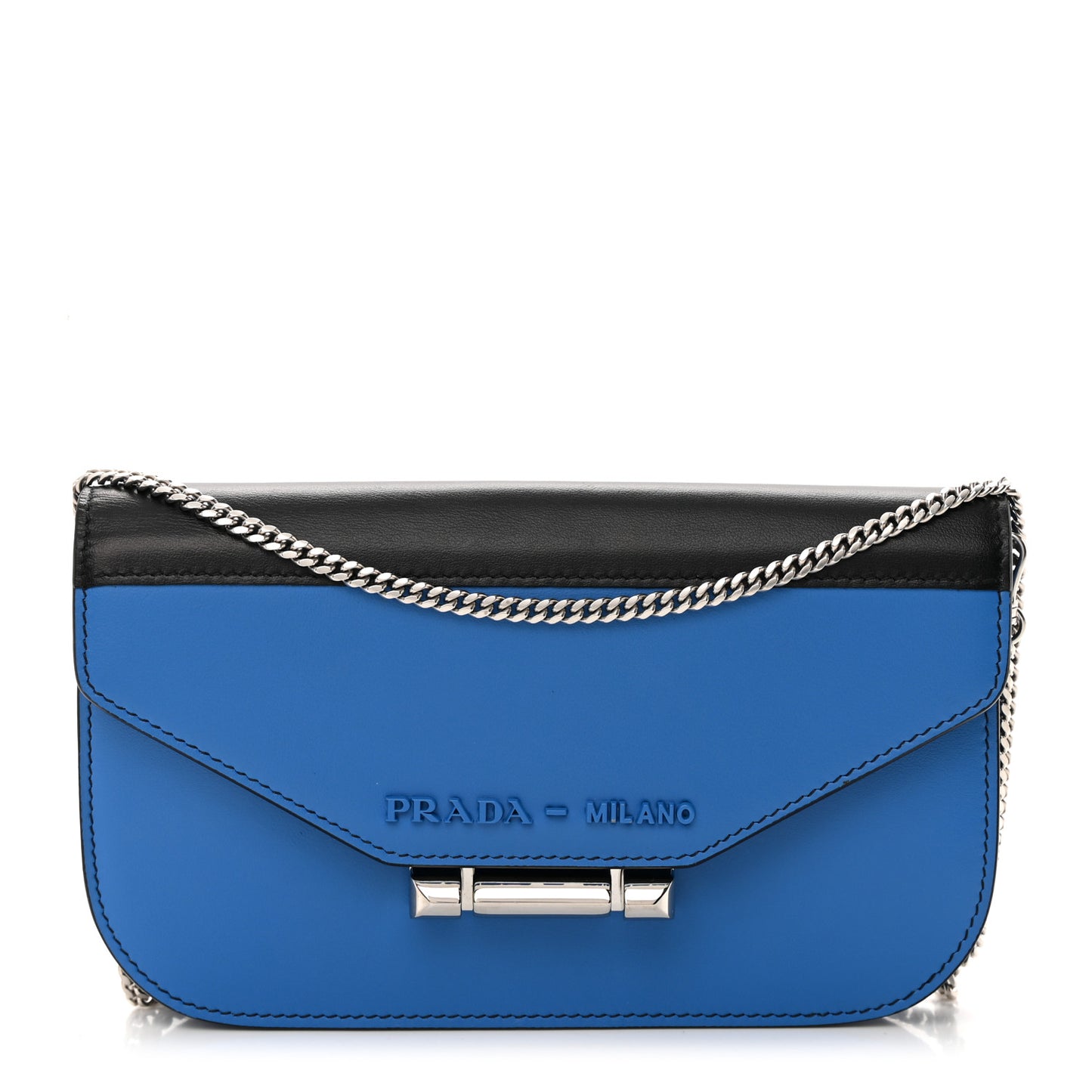 City Calf Sybille Monochrome Crossbody Bag Marea Black