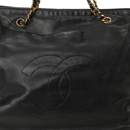 Chanel Lambskin CC Shoulder Bag Black 7 of 10