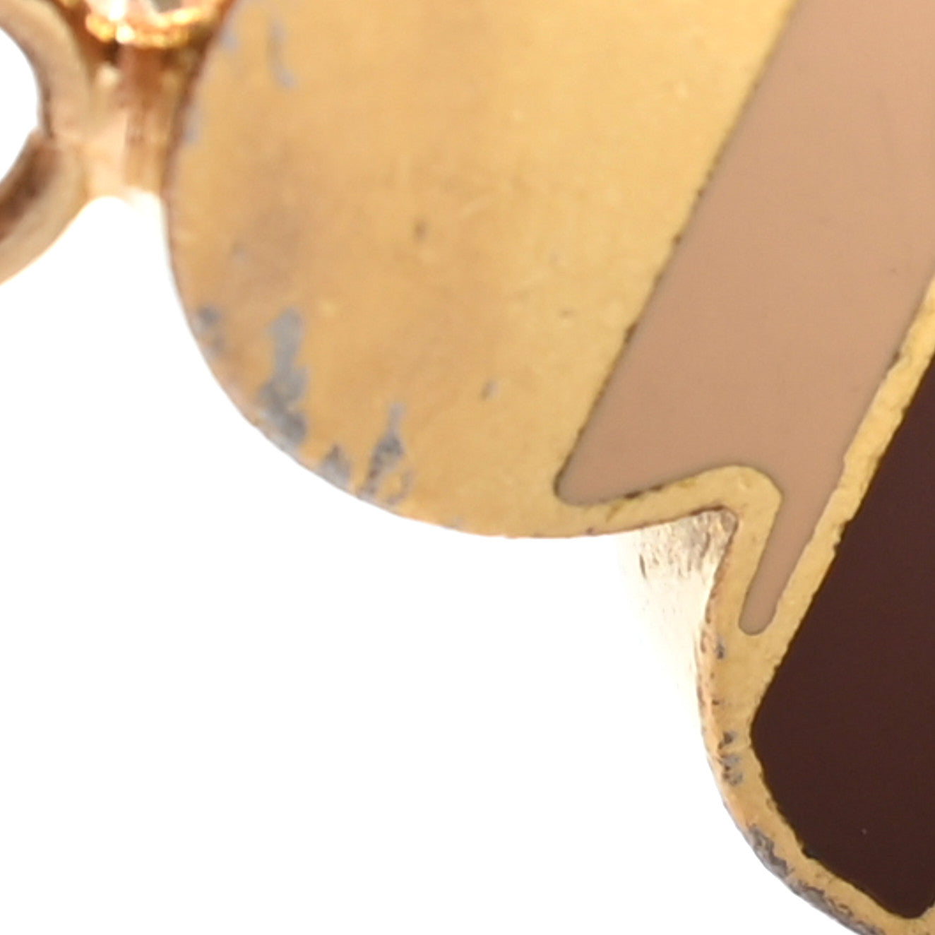 Louis Vuitton Stripes Flowers Bag Charm Key Holder 4 of 4