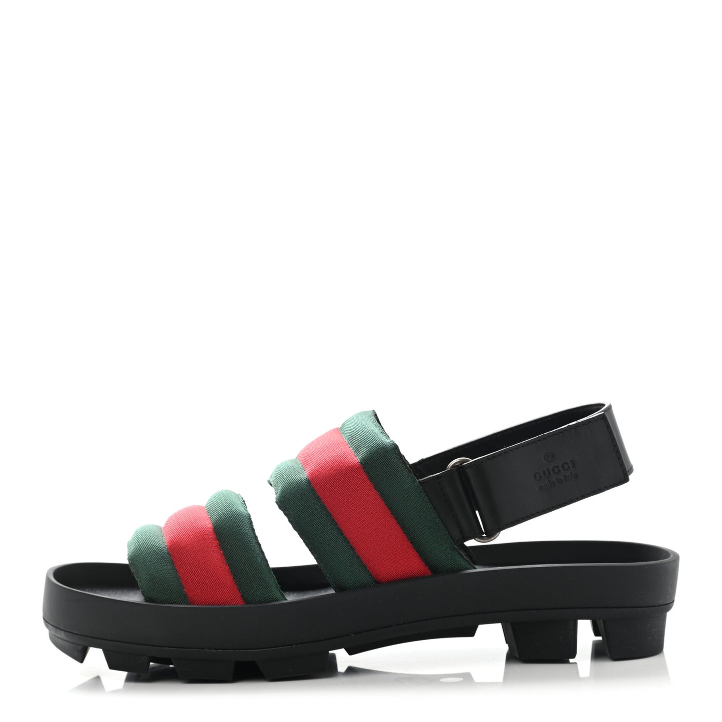 Nylon Cirano Lux Web Mens Cleat Sole Slingback Sandals 6 Green Red Black