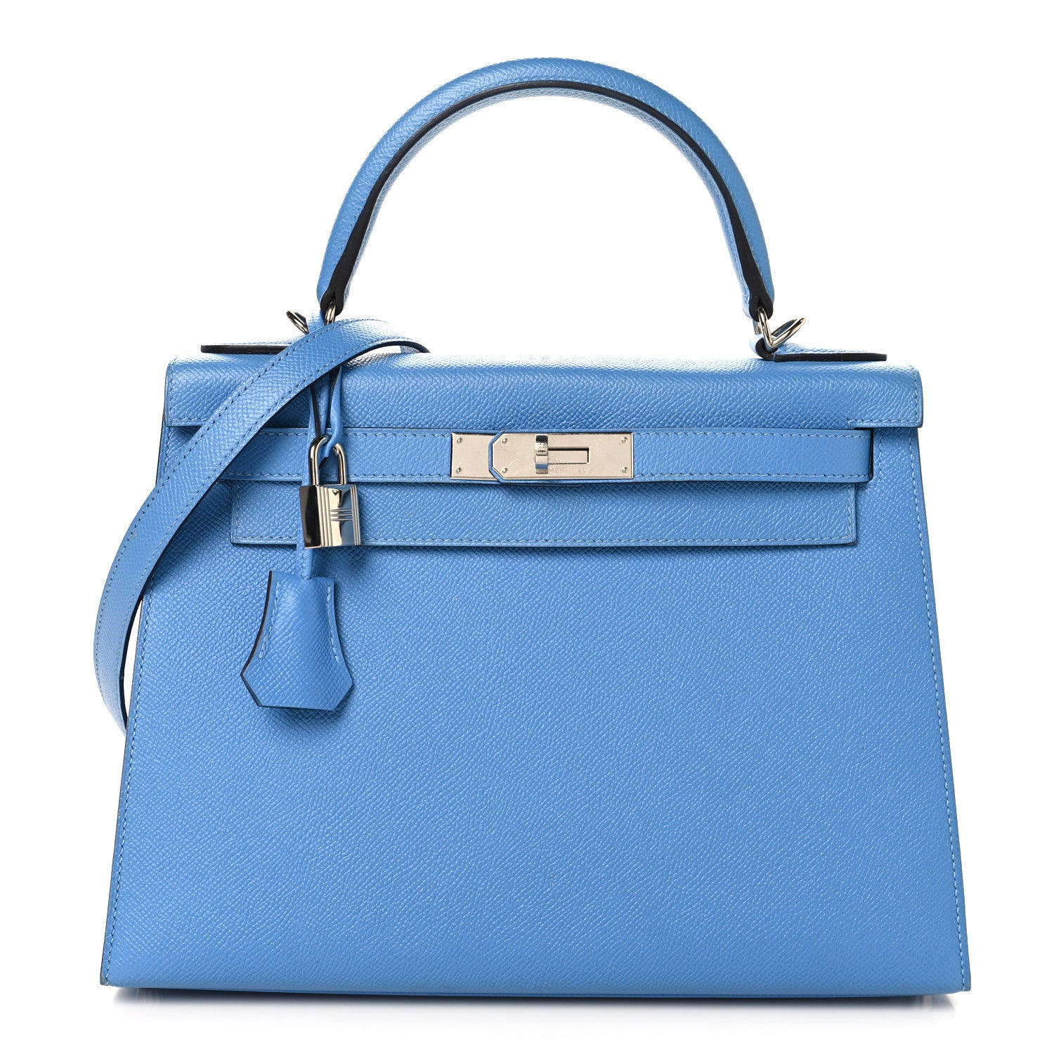 Hermes Epsom Kelly Sellier 28 Bleu Paradise 1 of 13