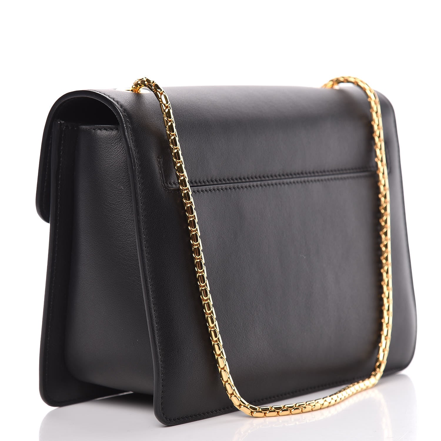 Tom Ford Calfskin Medium Sienna Shoulder Bag Black 3 of 9