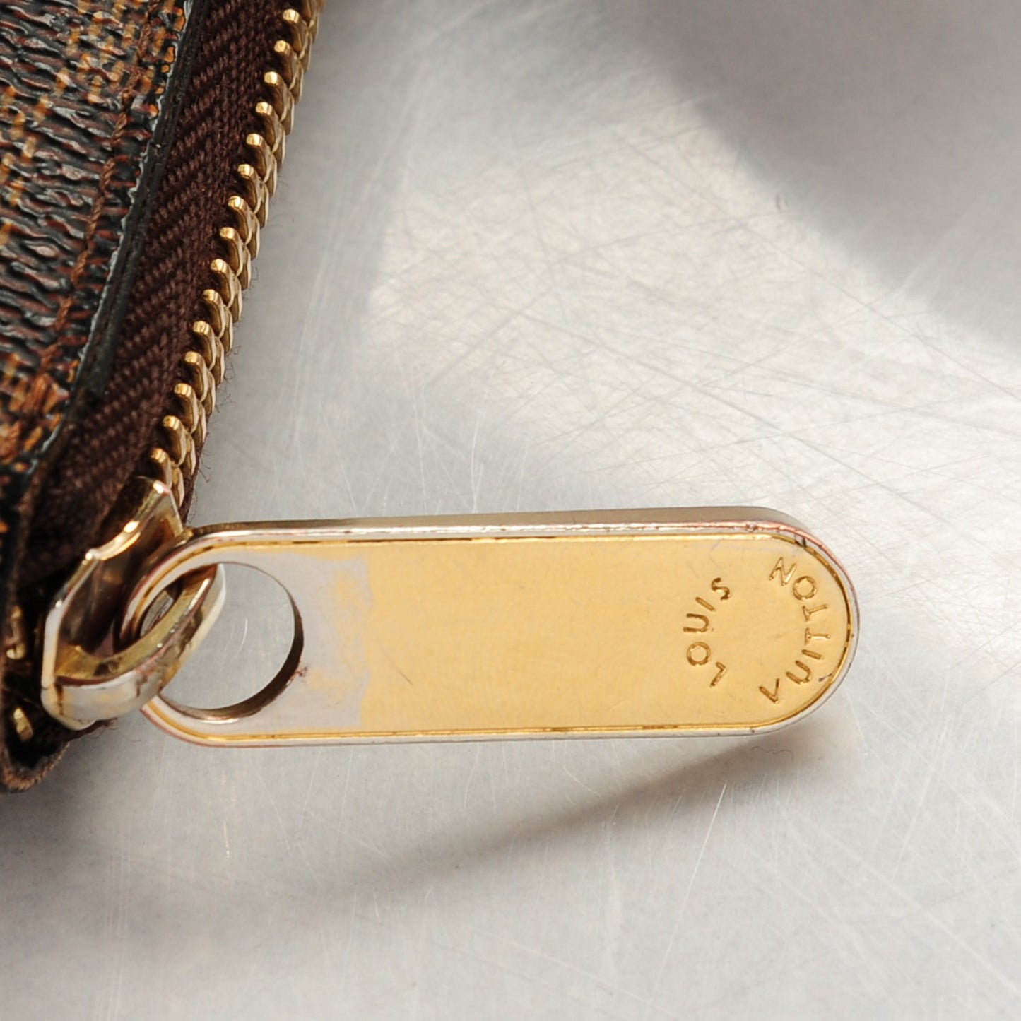 Damier Ebene Zippy Wallet