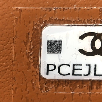 Chanel Caviar Quilted Top Handle Pocket Vanity Case Camel 7 of 11